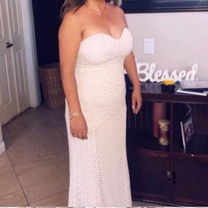 Cream White Gown 🤍